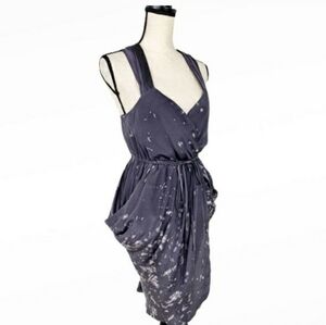 Jodi Arnold 100% silk fries dress with pockets